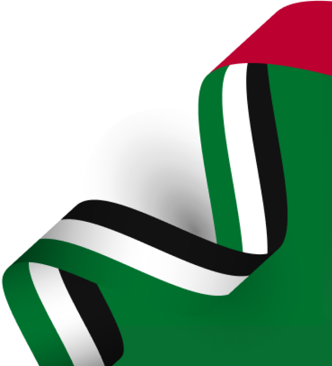 UAE Flag Ribbon